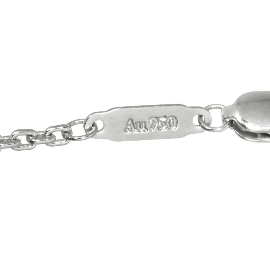 正規品！ティファニーのネックレス TIFFANY&Co.（ティファニー） ロック スモール ネックレス 45cm K18 WG