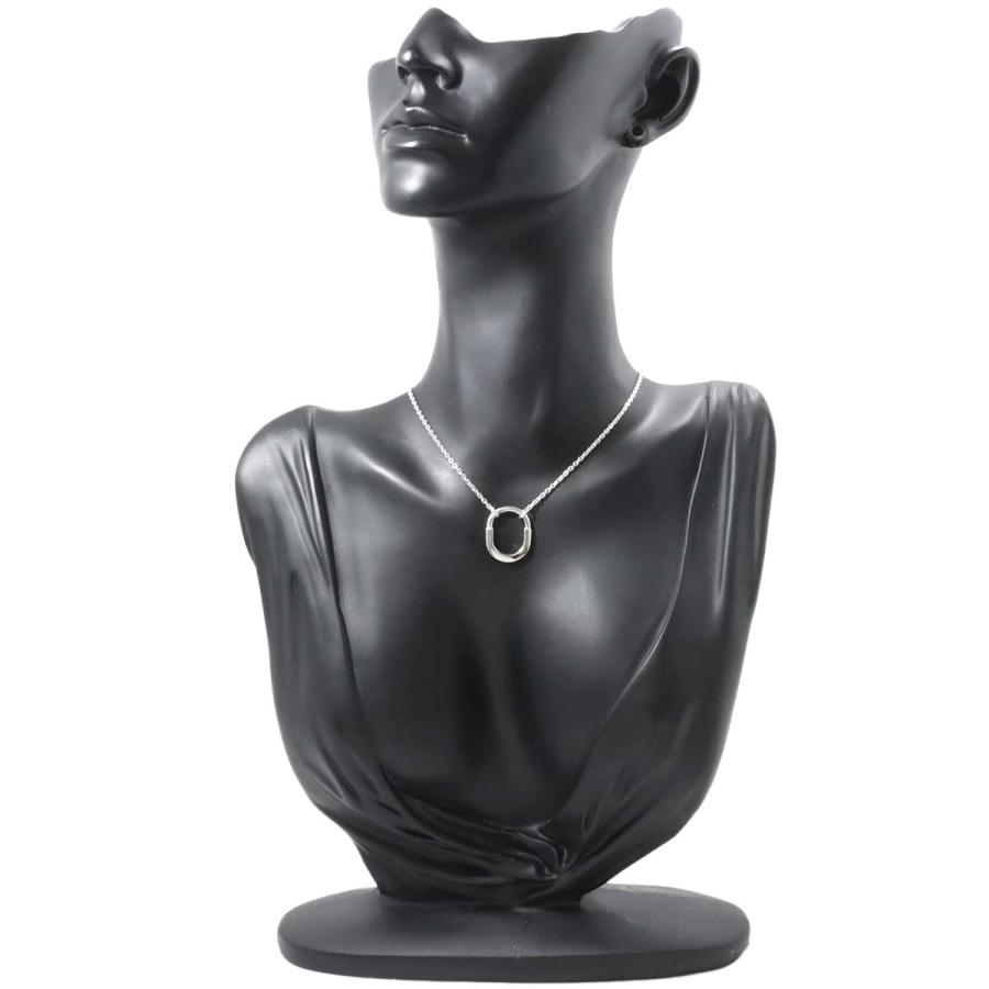 TIFFANY&Co.（ティファニー） ロック スモール ネックレス 45cm K18 WG