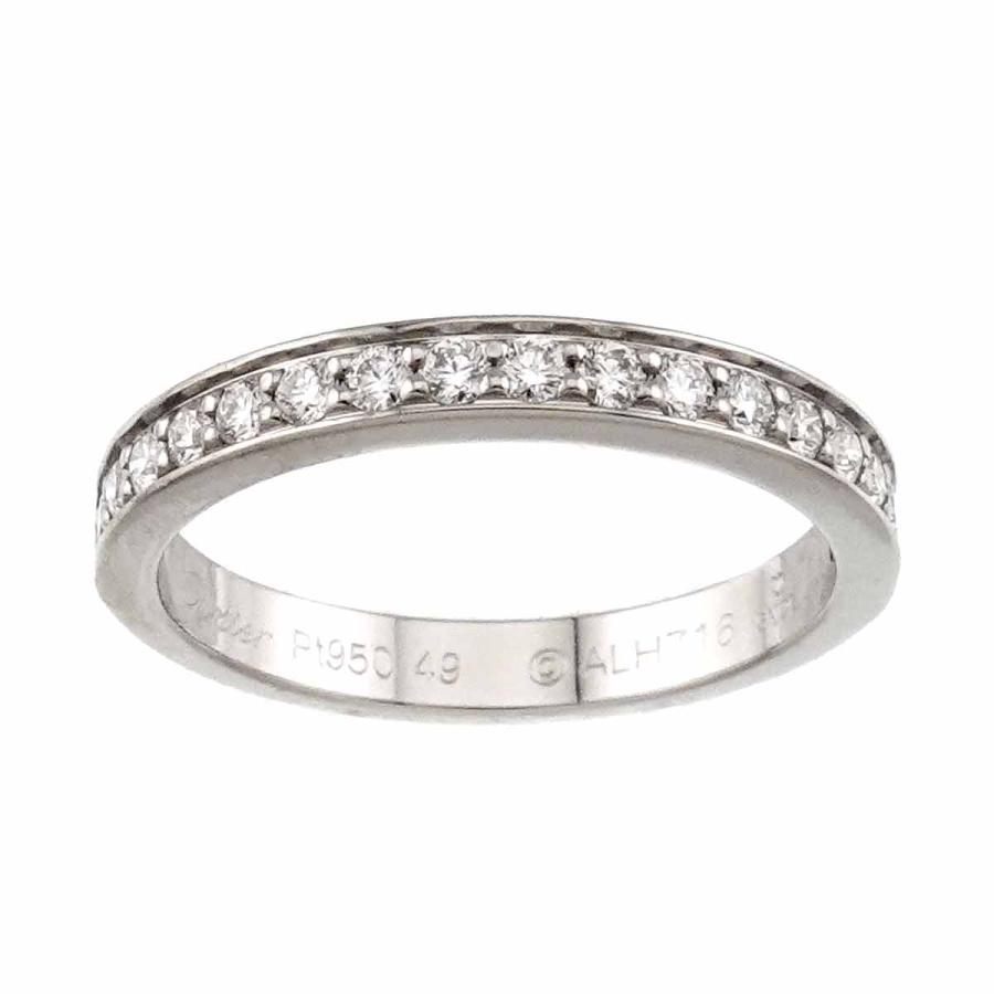 Cartier（カルティエ） Cartier 1895 #49 リング ダイヤ セミパヴェ Pt