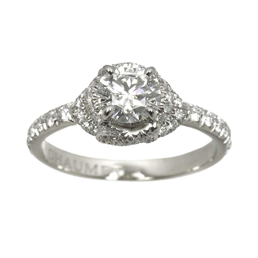 CHAUMETラー CHAUMET（ショーメ） リアン ダムール ソリテール ダイヤ 0.70ct G/VS2
