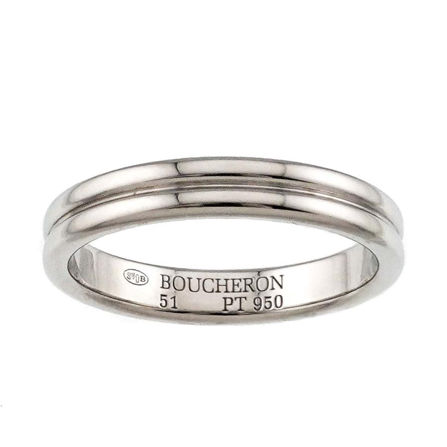 BOUCHERON（ブシュロン） ゴドロン #51 リング Pt プラチナ 指輪