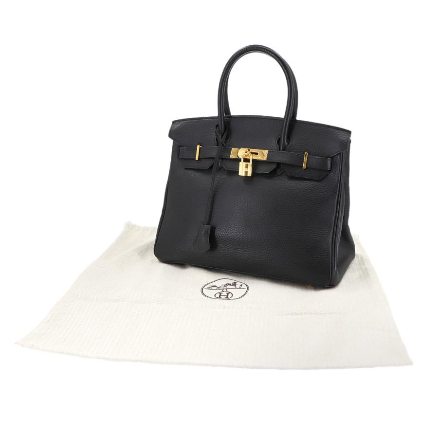 HERMES（エルメス） 新品同様 バーキン30 アルデンヌ ブラック ハンド