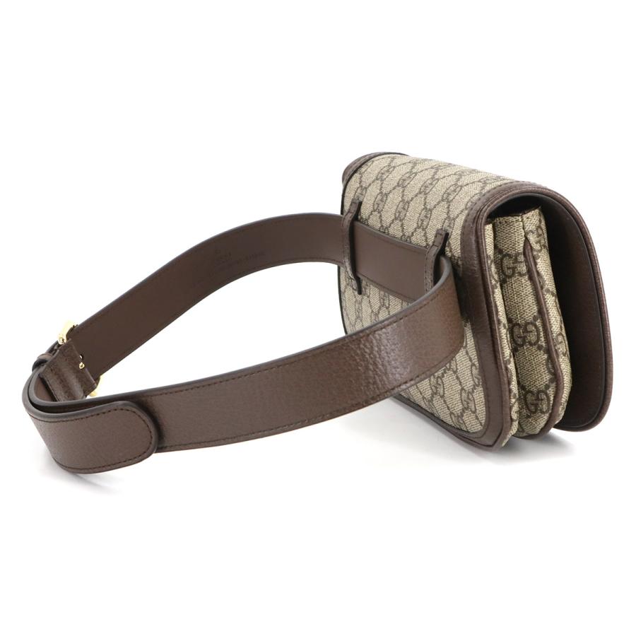 未使用 展示品 グッチ GUCCI ブロンディ GGスプリーム ベルト バッグ ウエスト ポーチ レザー ベージュ ブラウン 703807 90306299 GUCCI（グッチ） 未使用 展示品 ブロンディ GGスプリーム ベルト