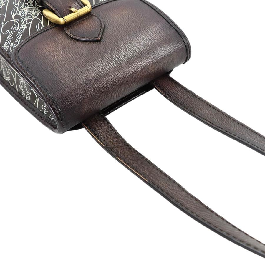 美品 ベルルッティ ブルス トワル マルブフ メッセンジャー ショルダーバッグ Berluti（ベルルッティ） 美品 ブルス マルブフ メッセンジャー バッグ