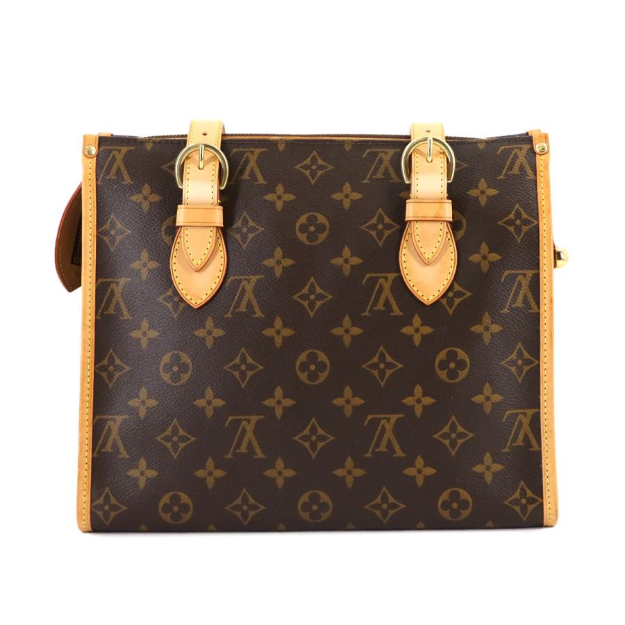 ルイ ヴィトン LOUIS VUITTON モノグラム ポパンクール オ トート バッグ ブラウン M40007 ゴールド 金具 Popincourt Haut Bag 90306424_1