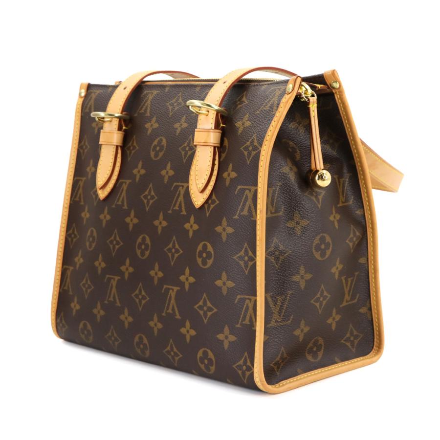 ルイ ヴィトン LOUIS VUITTON モノグラム ポパンクール オ トート バッグ ブラウン M40007 ゴールド 金具 Popincourt Haut Bag 90306424_2