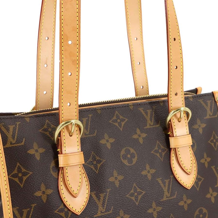 ルイ ヴィトン LOUIS VUITTON モノグラム ポパンクール オ トート バッグ ブラウン M40007 ゴールド 金具 Popincourt Haut Bag 90306424_7