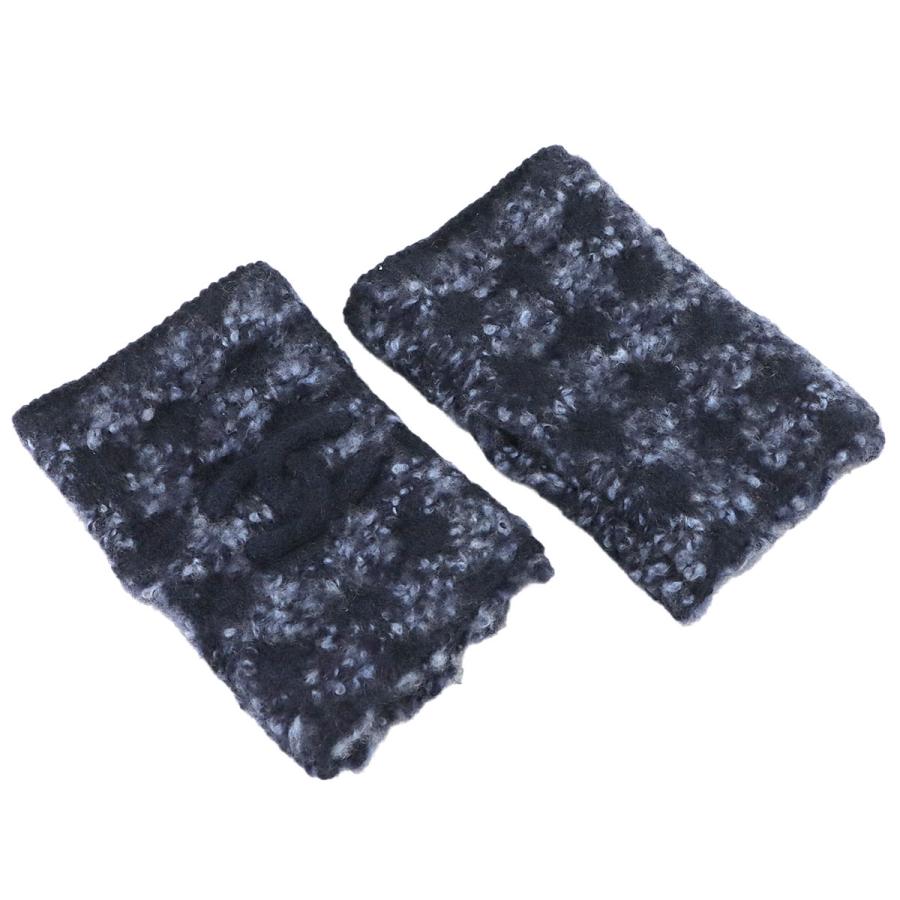 新品未使用シャネル　ココマーク付きカシミヤ手袋　グローブ CHANEL - 未使用 展示品 シャネル CHANEL グローブ 手袋 カシミヤ