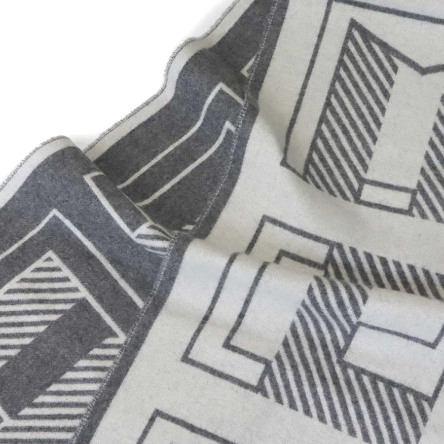 未使用 展示品 エルメス HERMES レトル オ カレ マフラー カシミヤ 100% レザー イヴォワール グリフランネル Winter Scarf 90306462 HERMES（エルメス） 未使用 展示品 レトル オ カレ マフラー カシミヤ