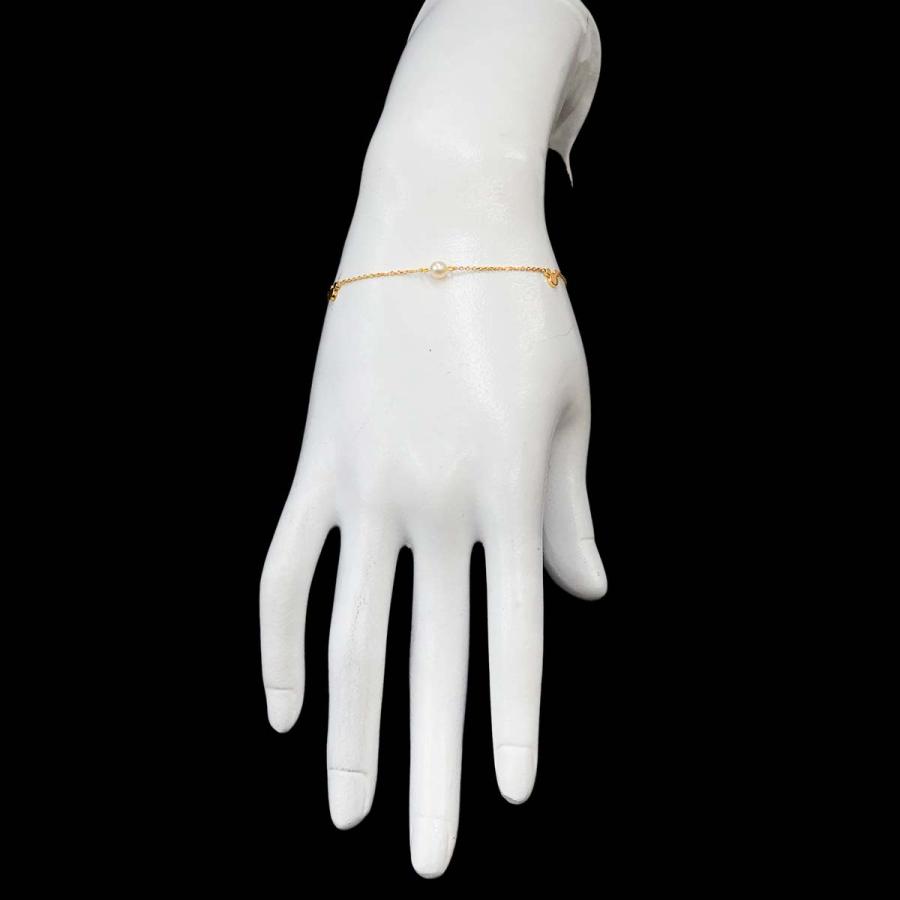 MIKIMOTO（ミキモト） ペルリータ 淡水パール ブレスレット 19cm K18