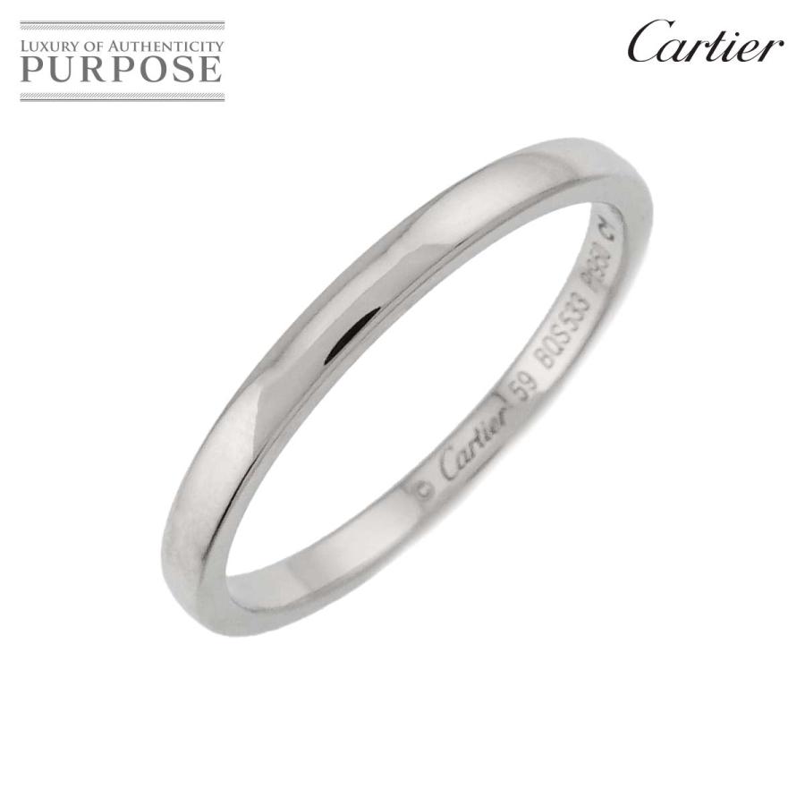 Cartier（カルティエ） バレリーナ #59 リング 幅2.1mm Pt プラチナ 