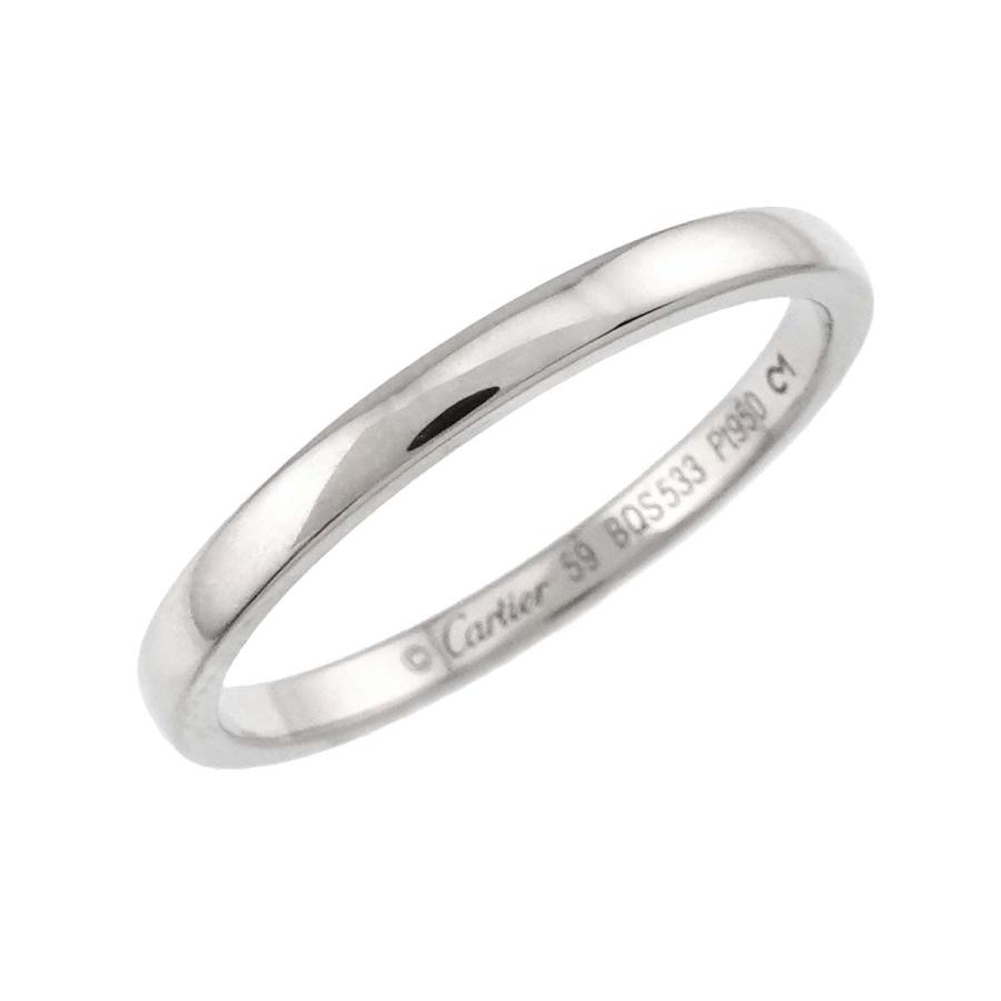 Cartier（カルティエ） バレリーナ #59 リング 幅2.1mm Pt プラチナ