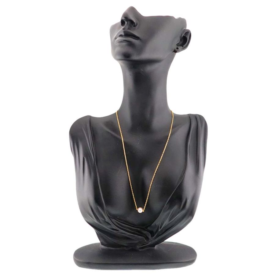 ミキモト MIKIMOTO アコヤ真珠 6.6mm ネックレス 38cm K18 YG イエローゴールド 750 パール Necklace 90306820_4