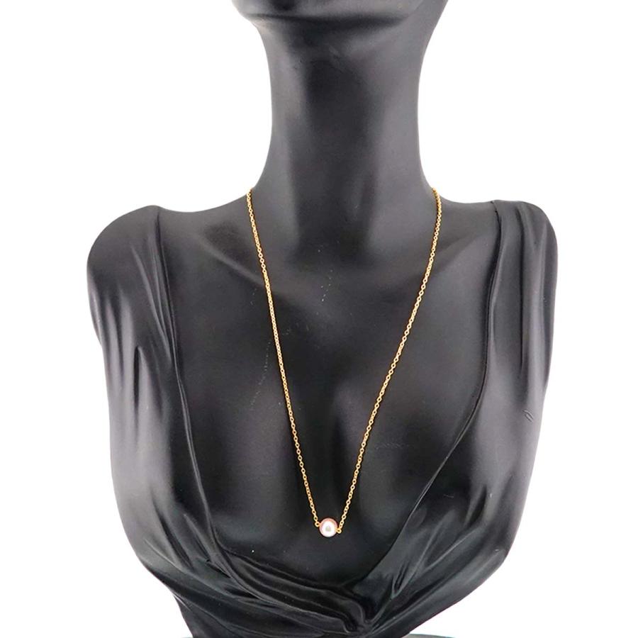 ミキモト MIKIMOTO アコヤ真珠 6.6mm ネックレス 38cm K18 YG イエローゴールド 750 パール Necklace 90306820_5