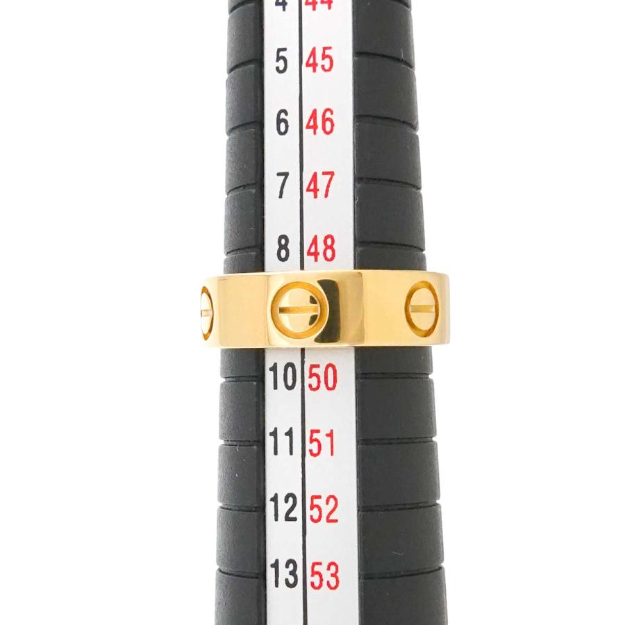 Cartier（カルティエ） ラブ #49 リング K18 YG イエローゴールド 750