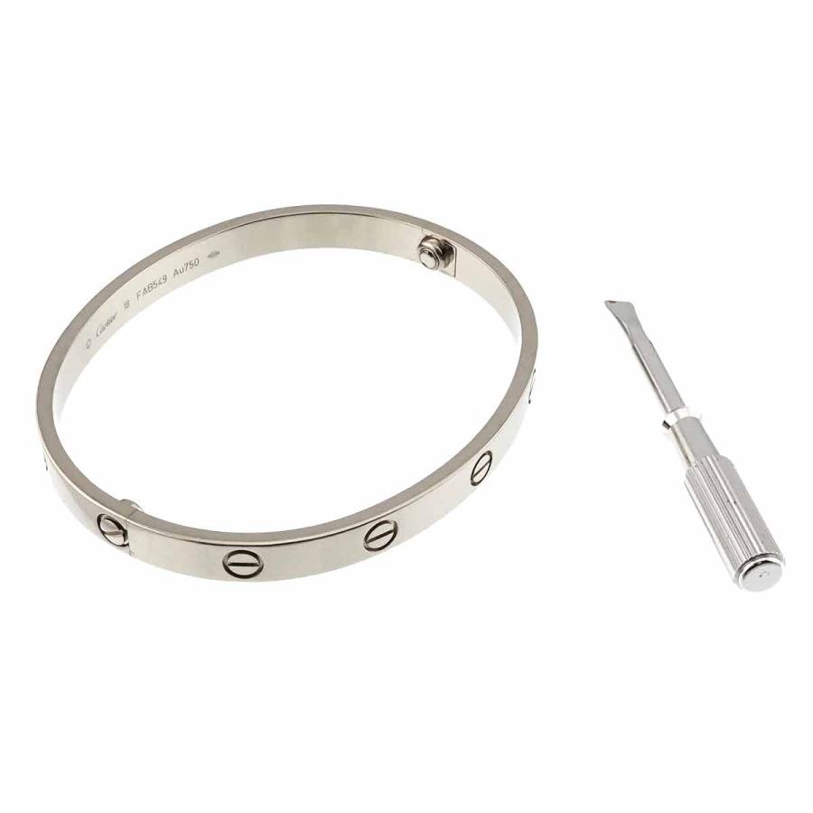 Cartier（カルティエ） ラブ ブレス #18 K18 WG ホワイトゴールド 750