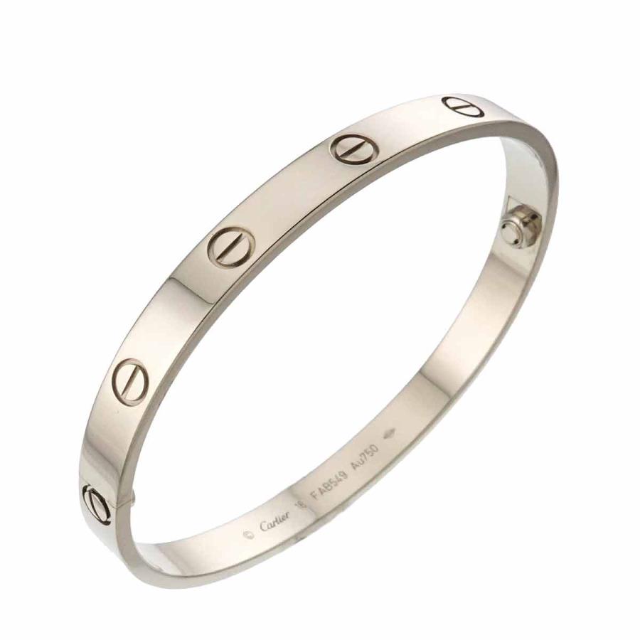 Cartier（カルティエ） ラブ ブレス #18 K18 WG ホワイトゴールド 750