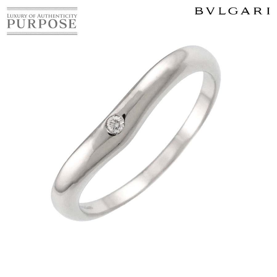 正規品　ブルガリ 結婚指輪　フェディリング　プラチナ　ダイヤモンド BVLGARI（ブルガリ） フェディ 11号 リング ダイヤ Pt プラチナ 指輪
