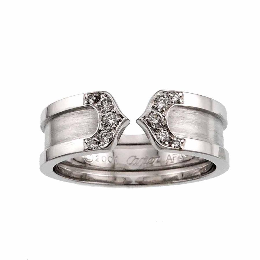 Cartier（カルティエ） Cartier C2 スモール SM #55 リング ダイヤ K18