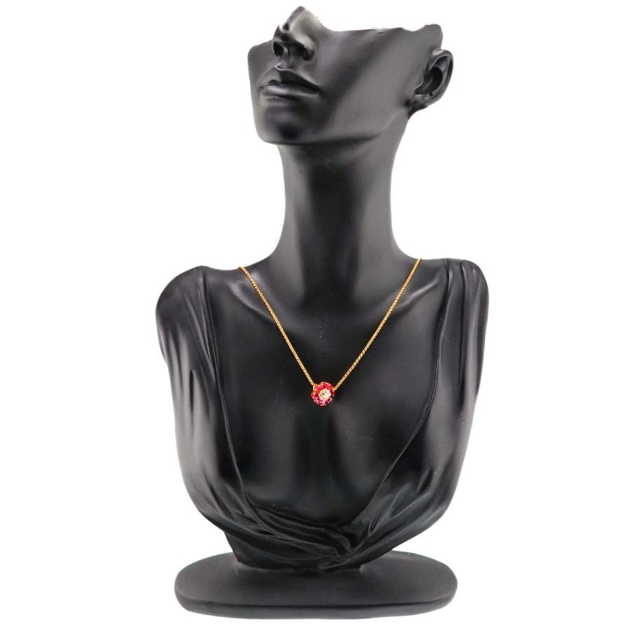 ポンテヴェキオ Ponte Vecchio ルビー 1.56ct ダイヤ 0.30ct ネックレス 40cm K18 PG ピンクゴールド 750 Ruby Necklace 90307448_7