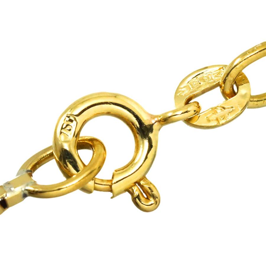 ポメラート Pomellato ハート ネックレス 46cm K18 YG WG イエロー ホワイトゴールド 750 Necklace 90307452_6