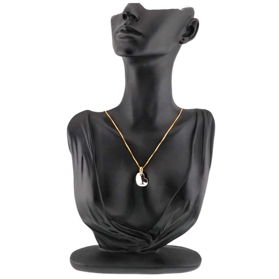 ポメラート Pomellato ハート ネックレス 46cm K18 YG WG イエロー ホワイトゴールド 750 Necklace 90307452_8