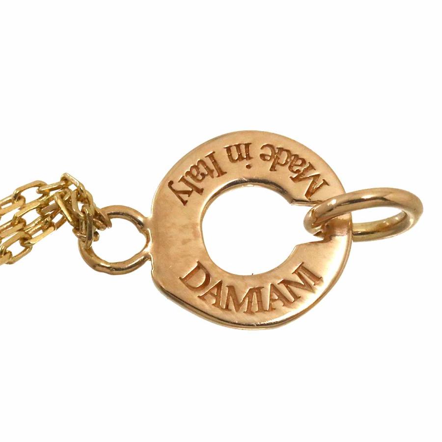 DAMIANI（ダミアーニ） ソフィアローレン ダイヤ ネックレス 50cm K18 WG PG ホワイト ピンクゴールド 750 ...