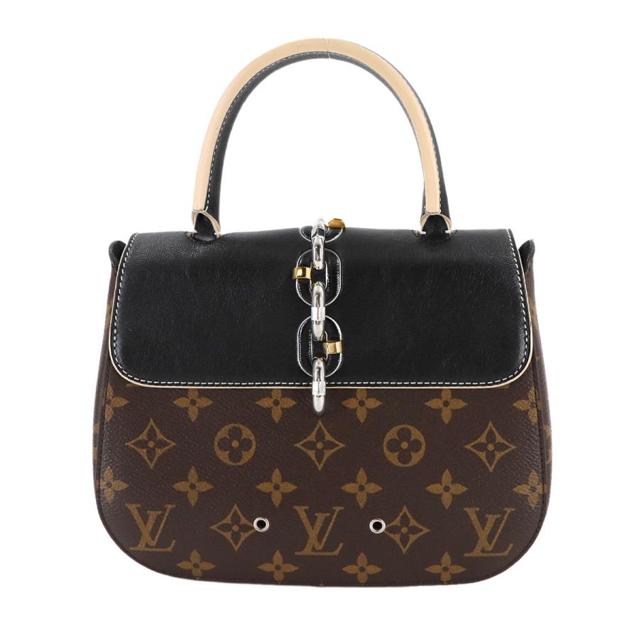 美品 ルイ ヴィトン LOUIS VUITTON モノグラム チェーン イット PM 2way ハンド ショルダー バッグ ノワール M44115 Chain It PM 90307799_1
