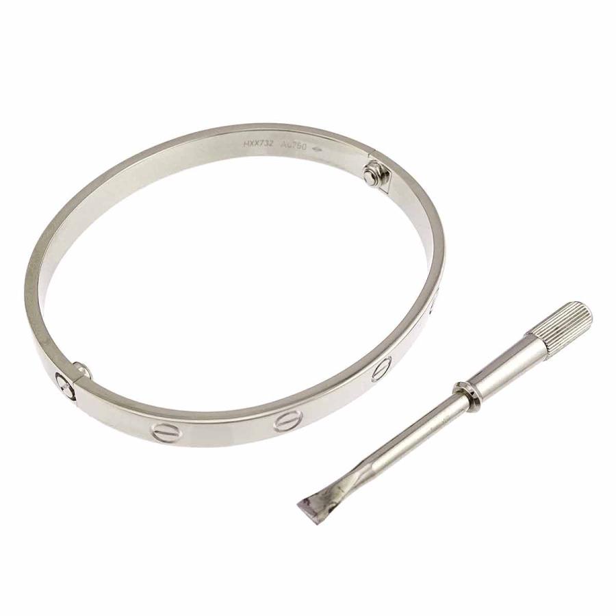 Cartier（カルティエ） ラブ ブレス #19 K18 WG ホワイトゴールド 750