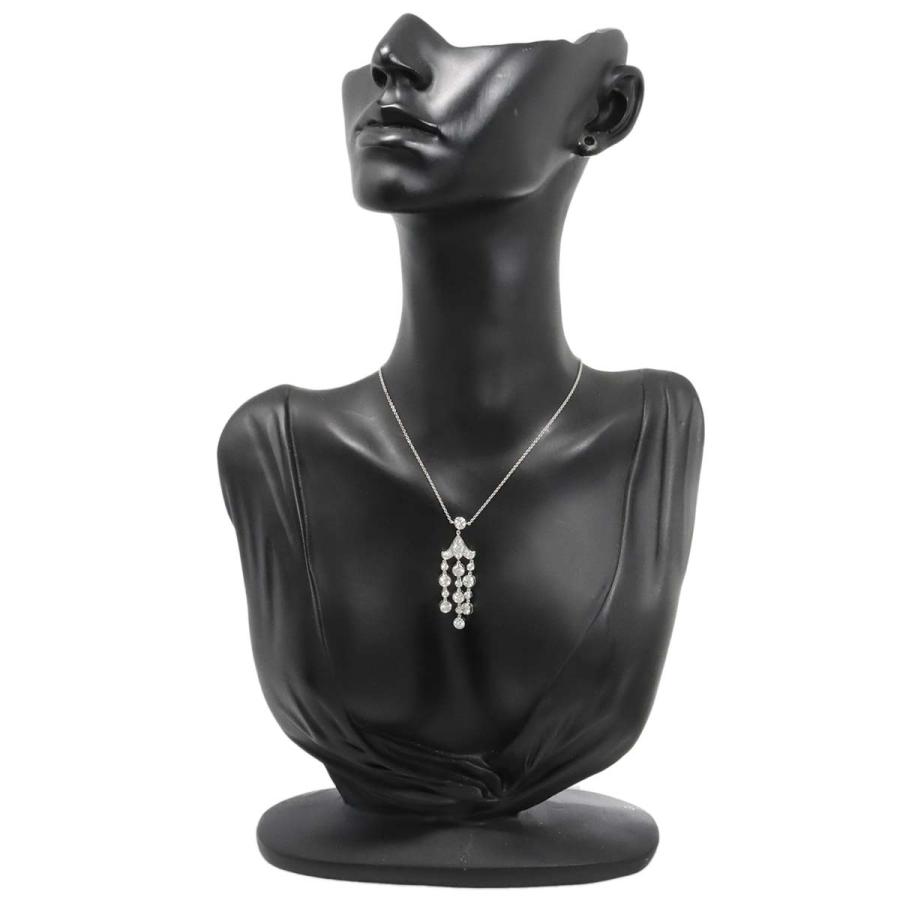 TIFFANY&Co.（ティファニー） ダイヤ ネックレス 45cm Pt プラチナ 