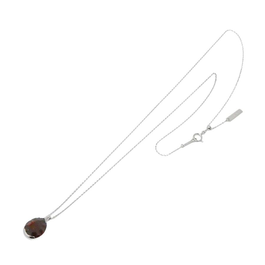 タサキ TASAKI ルミノ ガーネット ネックレス 55cm K18 WG ホワイトゴールド 750 田崎真珠 Garnet Necklace【証明書付き】 90308193_1