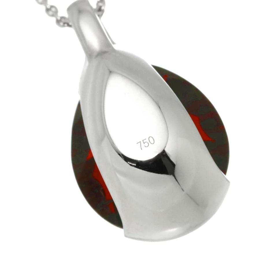 タサキ TASAKI ルミノ ガーネット ネックレス 55cm K18 WG ホワイトゴールド 750 田崎真珠 Garnet Necklace【証明書付き】 90308193_3