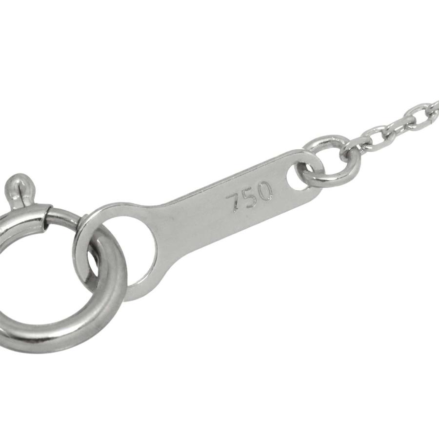 タサキ TASAKI ルミノ ガーネット ネックレス 55cm K18 WG ホワイトゴールド 750 田崎真珠 Garnet Necklace【証明書付き】 90308193_6