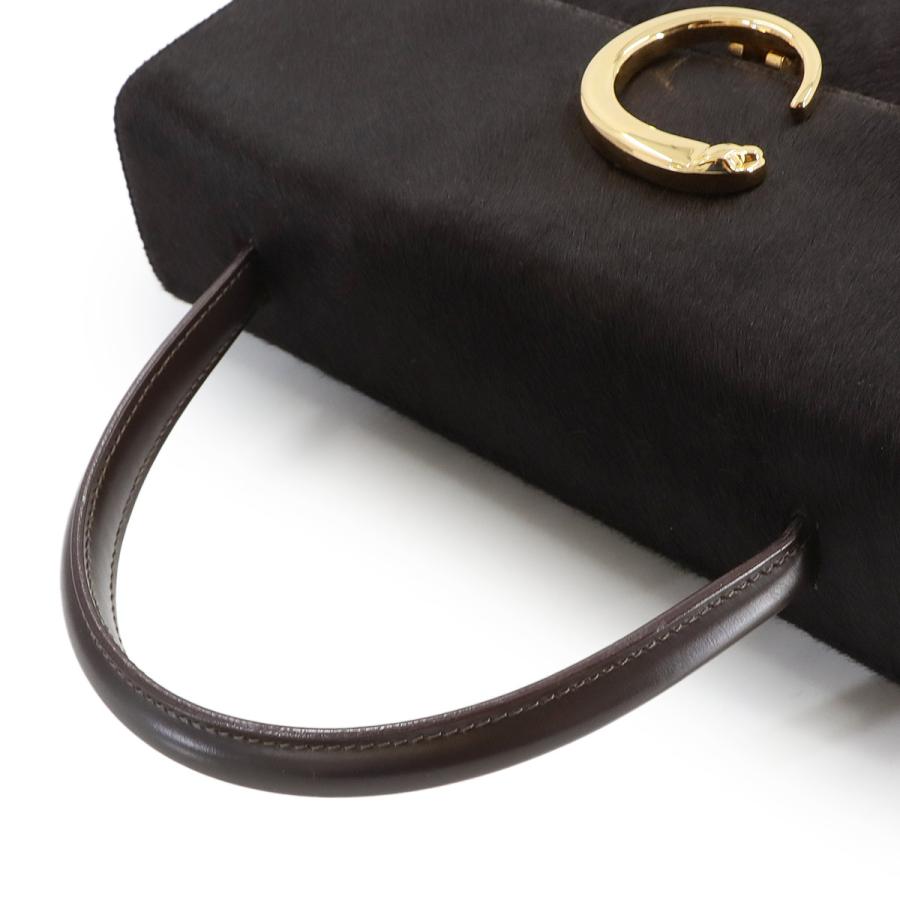 Cartier（カルティエ） 新品同様 パンテール ハンド バッグ ハラコ 