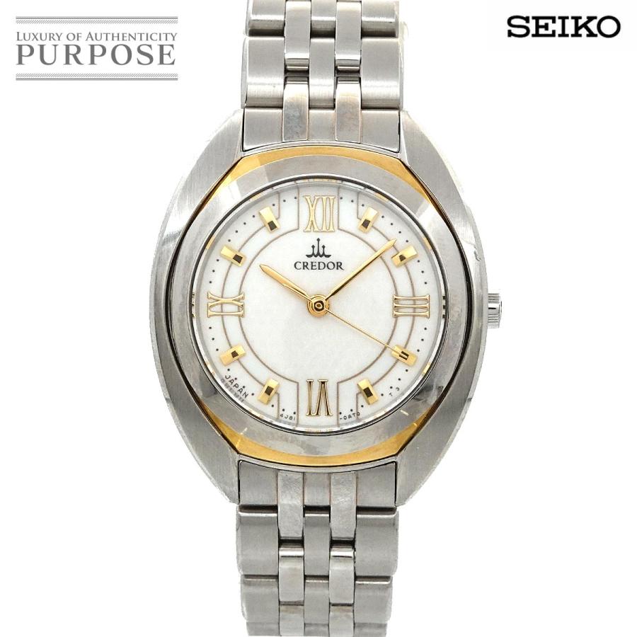 時計 4j81-0aw0 SEIKO（セイコー） クレドール コンビ 4J81 0AM0 レディース 腕時計