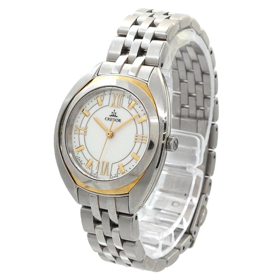 SEIKO（セイコー） クレドール コンビ 4J81 0AM0 レディース 腕時計