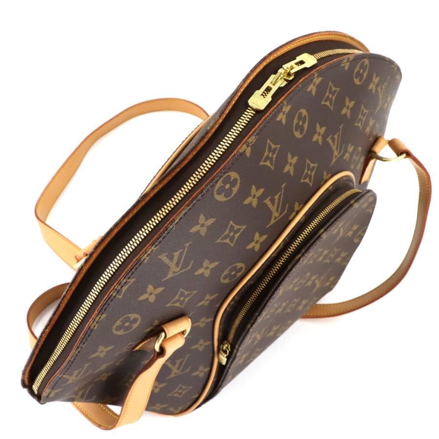 新品同様 ルイ ヴィトン LOUIS VUITTON モノグラム エリプス ショッピング ショルダー バッグ ブラウン M51128 Elipse Shopping 90308400_7