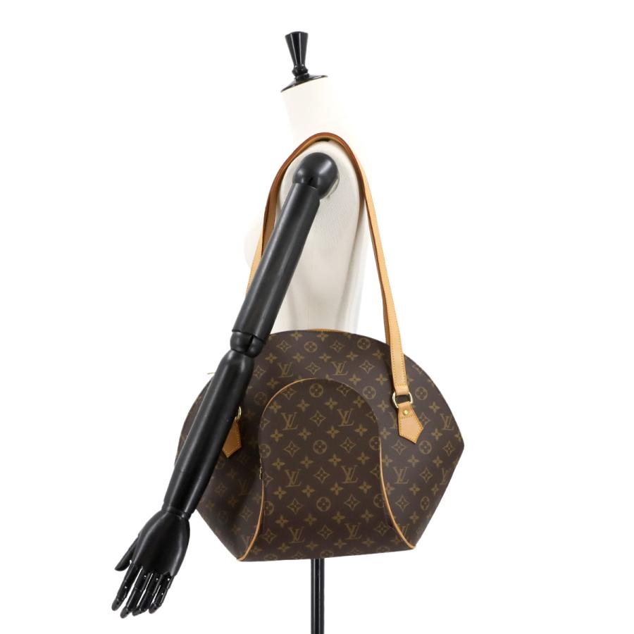 新品同様 ルイ ヴィトン LOUIS VUITTON モノグラム エリプス ショッピング ショルダー バッグ ブラウン M51128 Elipse Shopping 90308400_8