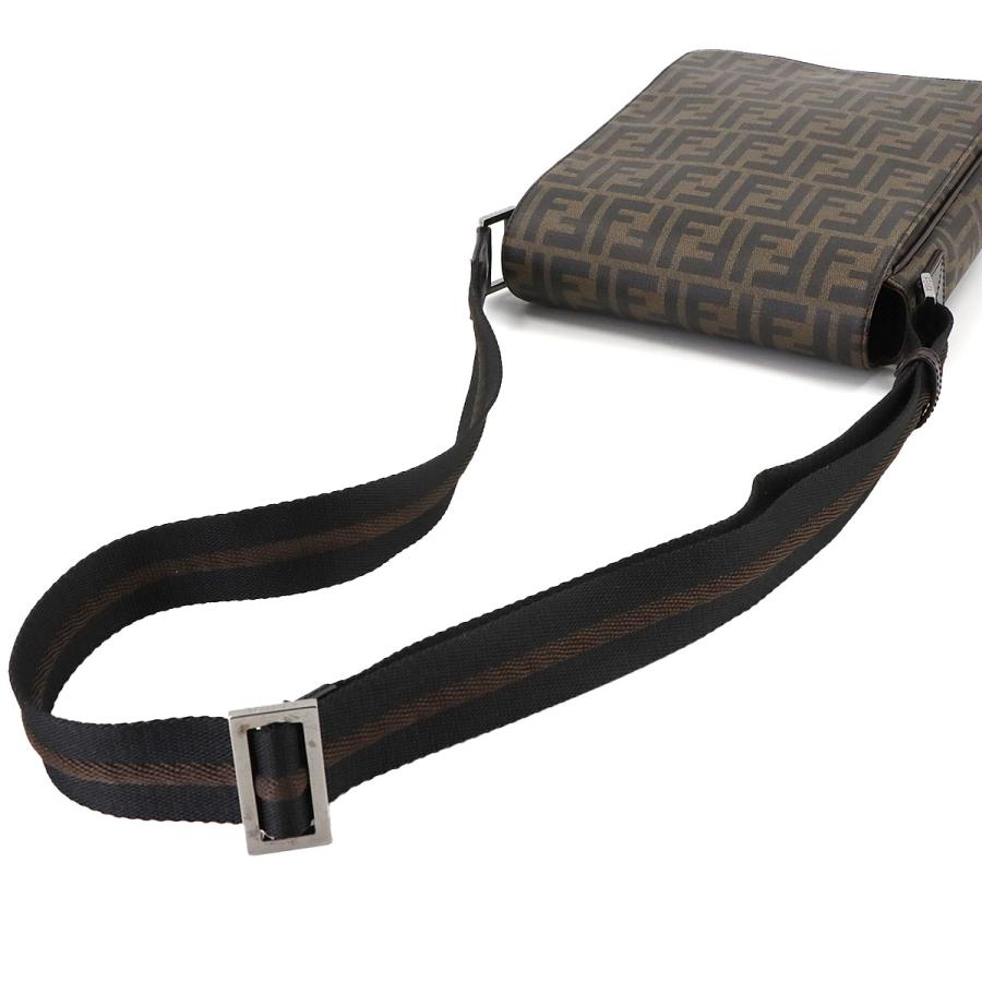 FENDI（フェンディ） 新品同様 ズッカ ショルダー メッセンジャー