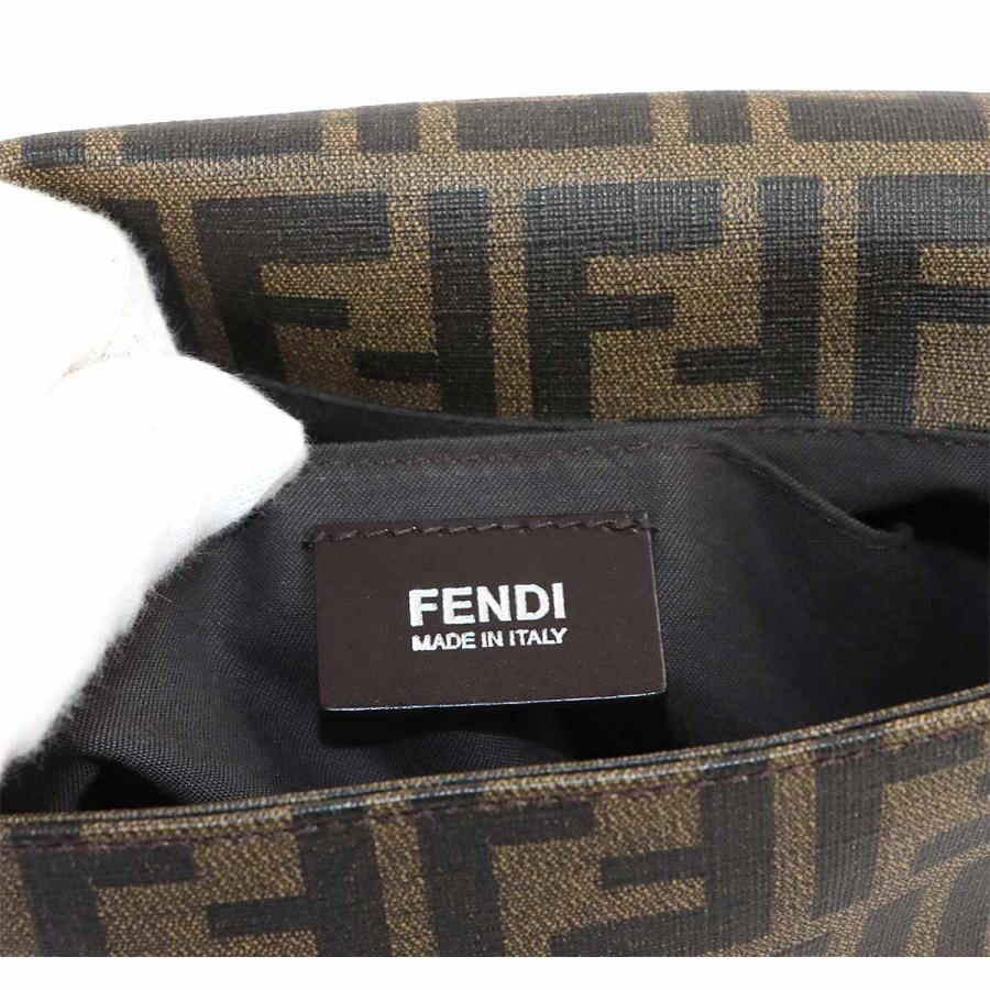 FENDI（フェンディ） 新品同様 ズッカ ショルダー メッセンジャー