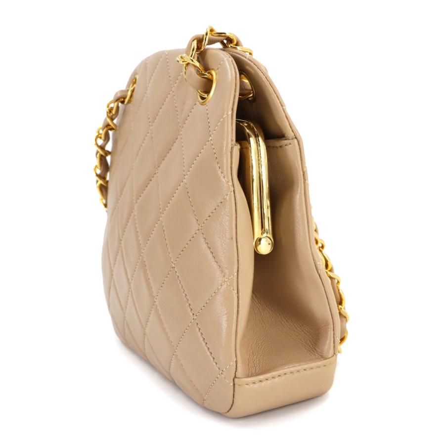 CHANEL（シャネル） 新品同様 マトラッセ がま口 チェーン ショルダー
