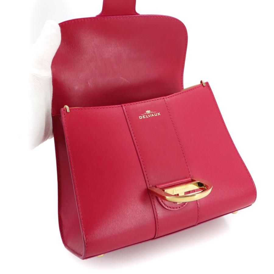 新品同様 デルヴォー DELVAUX ブリヨン ミニ 2way ハンド ショルダー