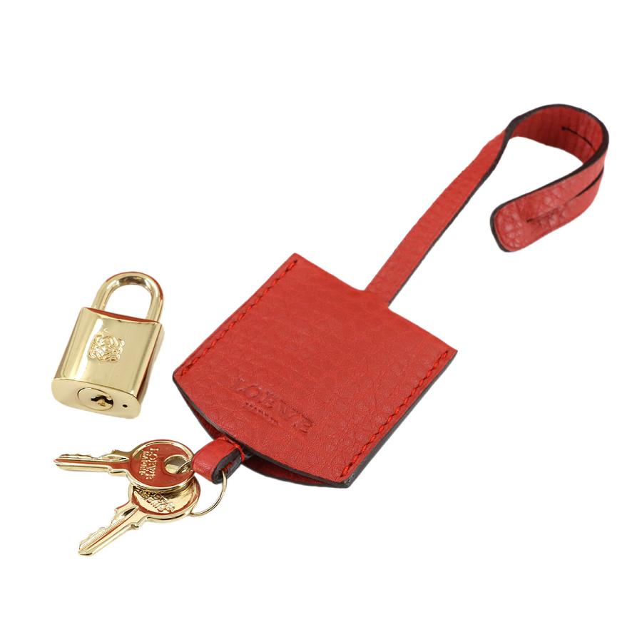 ロエベ LOEWE アマソナ 36 ハンド バッグ レザー レッド 352.45.A22 ゴールド 金具 Amazona 36 90308453の画像