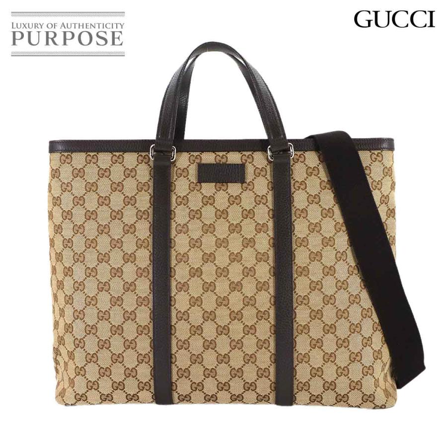 GUCCI（グッチ） 未使用 展示品 GUCCI GGキャンバス 2way トート
