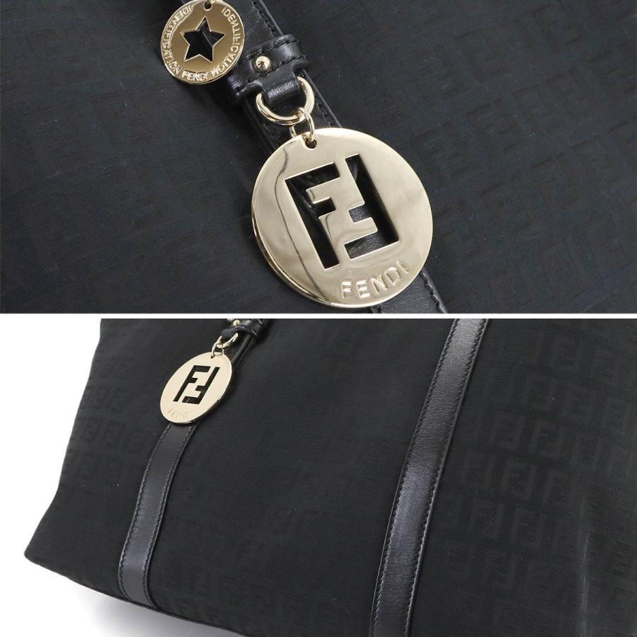 FENDI（フェンディ） 新品同様 ズッキーノ トート バッグ キャンバス