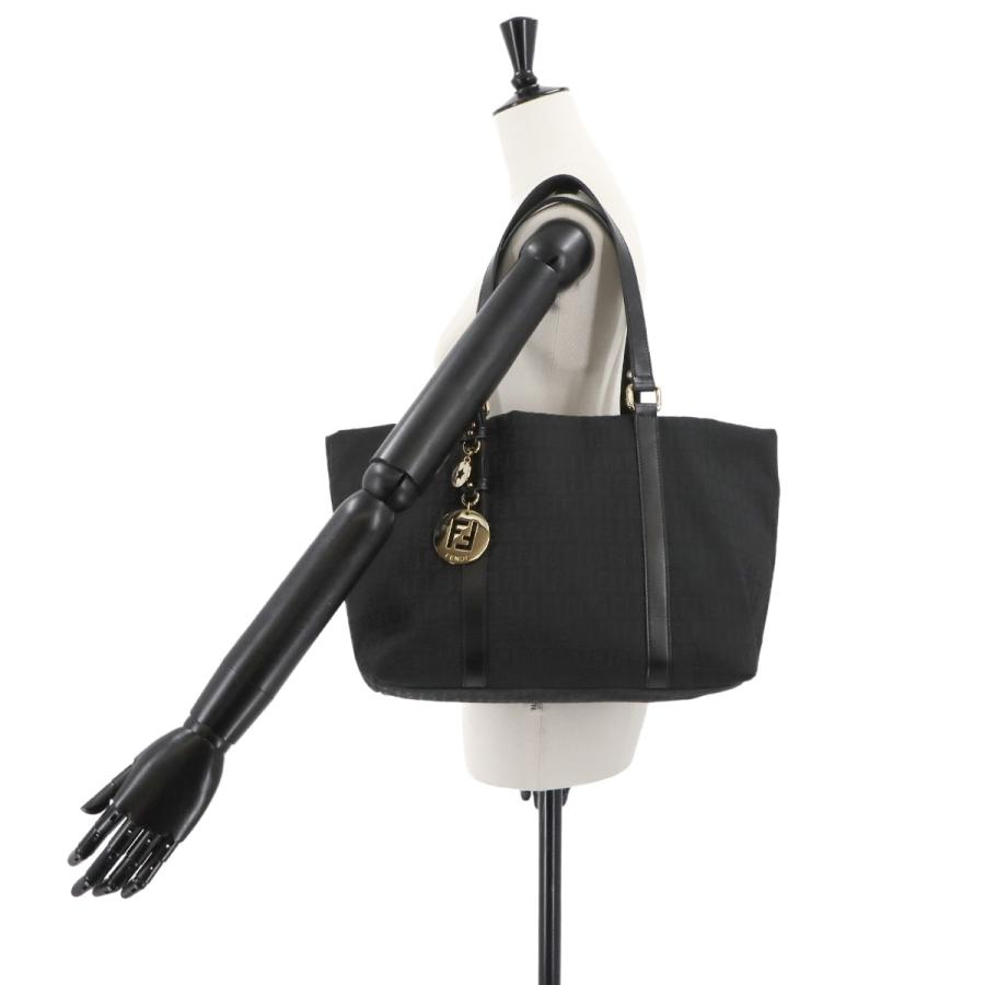 FENDI（フェンディ） 新品同様 ズッキーノ トート バッグ キャンバス