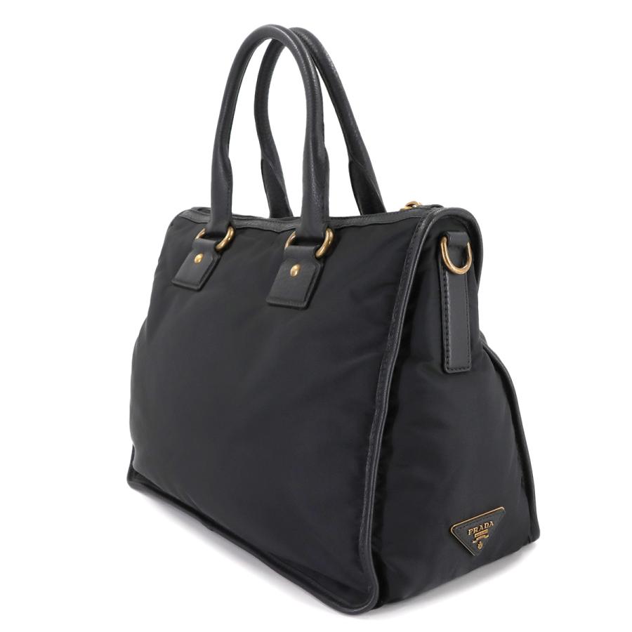 PRADA（プラダ） 美品 PRADA 2way トート ショルダー バッグ ナイロン