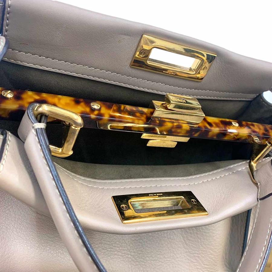 FENDI（フェンディ） 美品 ピーカブー レギュラー 2way ハンド 