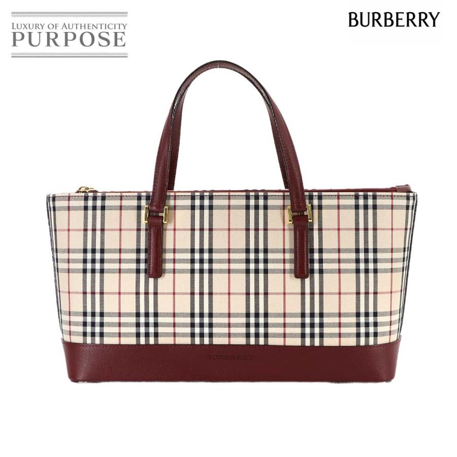 BURBERRY（バーバリー） 未使用 展示品 ノバチェック ハンド バッグ