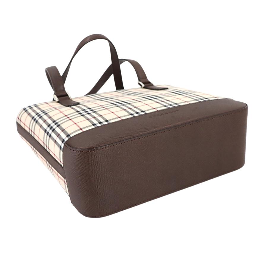 【美品】未使用に近い保護フィルム付き BURBERRY ノバチェック　レザー Burberry ショルダーバッグ PVCレザー キャンバス ノバチェック 赤